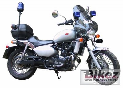 2011 Jawa-CZ 650 Police photo